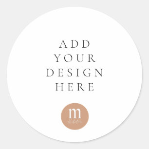 ROUND OR SQUARE  CLASSIC ROUND STICKER