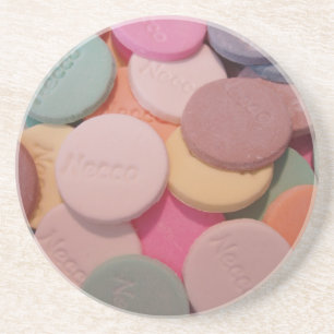 Round Pastel Candy Coaster