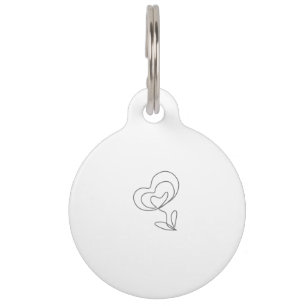 Round Pet Tag
