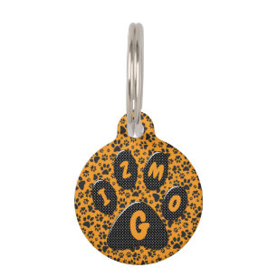 Round Pet Tag