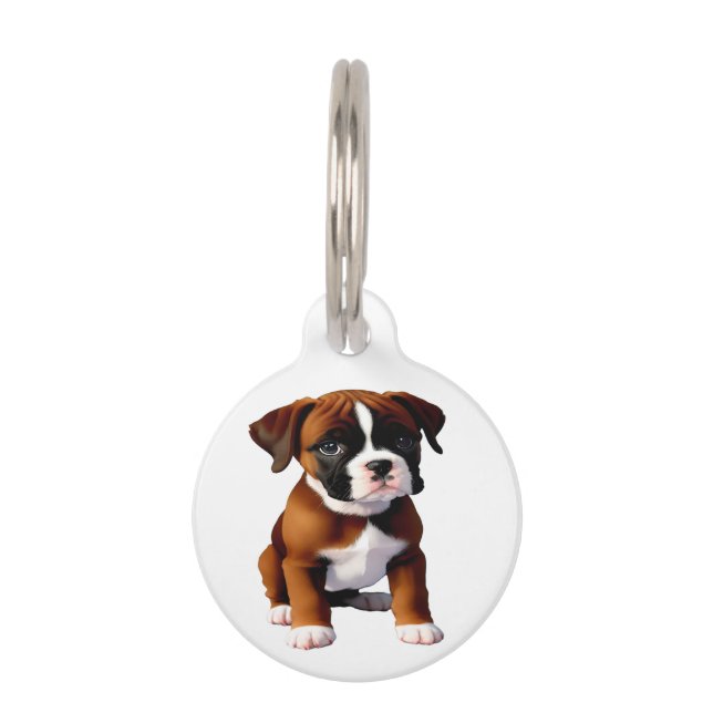 Round Pet Tag (Front)