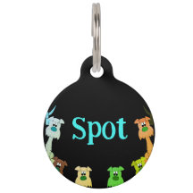 Round Pet Tag