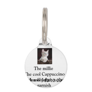 Round Pet Tag