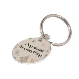 Round Pet Tag