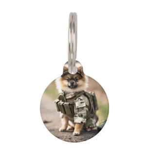 ROUND PET TAG