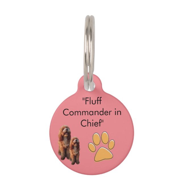 Round Pet Tag (Front)