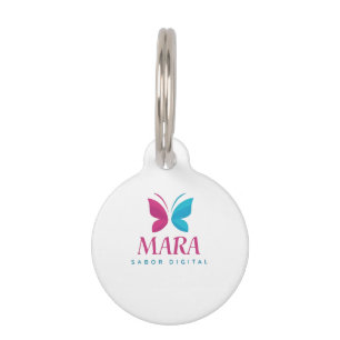 Round Pet Tag Style and safety c
