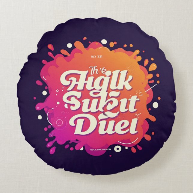 Round Pillow (Front)