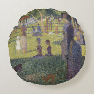 Round Pillow A Sunday Afternoon Island La Grande