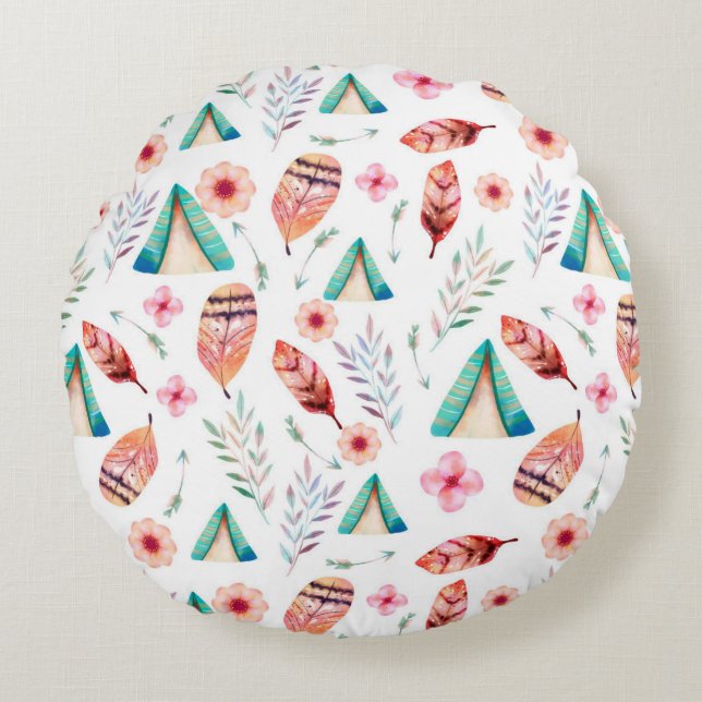Round Pillow design  (Front)