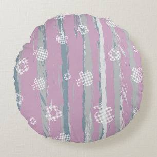 Round Pillow – Gingham Orchard