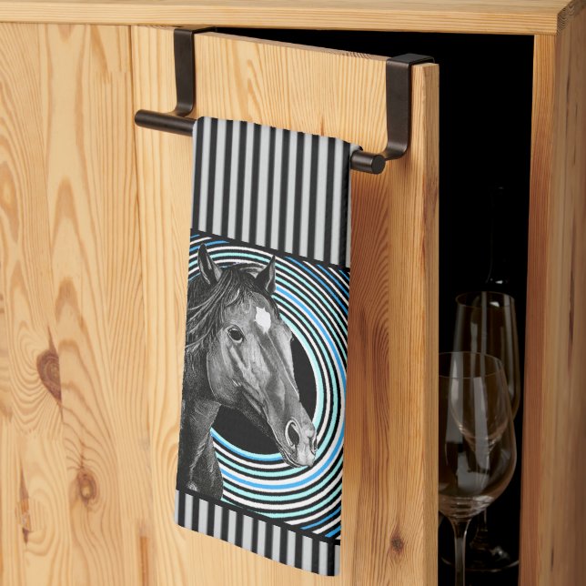 Round Pillow Tea Towel (Thirds Fold)