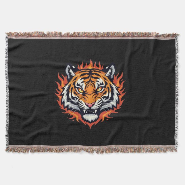 Round Pillow Throw Blanket (Front)