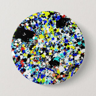 round pin 3in with abstract image