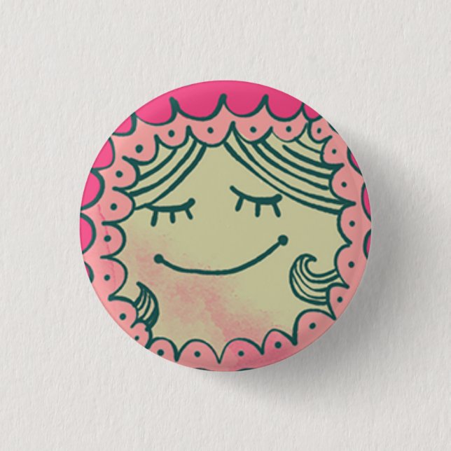 Round plate Daughter #mamamorfosis 3 Cm Round Badge (Front)