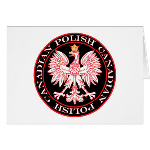 Round Polish Canadian Red Eagle