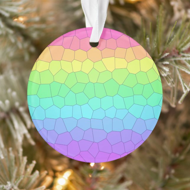 Round Rainbow Ornament (Tree)