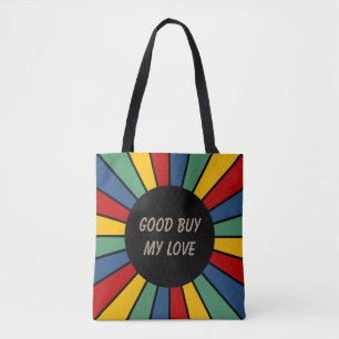 Round Rays Frame 01 + your backgr. & ideas Tote Bag