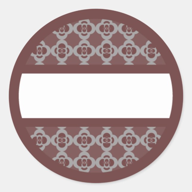 Round Retro Reds Label (Front)