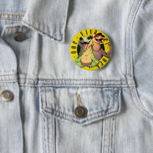 ROUND ROCK LIVING ROCK 6 CM ROUND BADGE