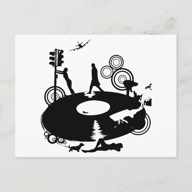 Round & Round Postcard (Front)