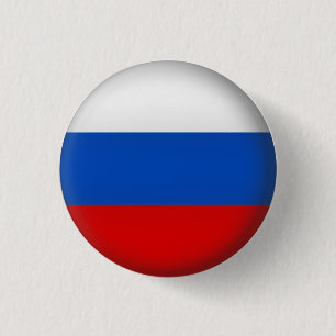 Round Russia 3 Cm Round Badge