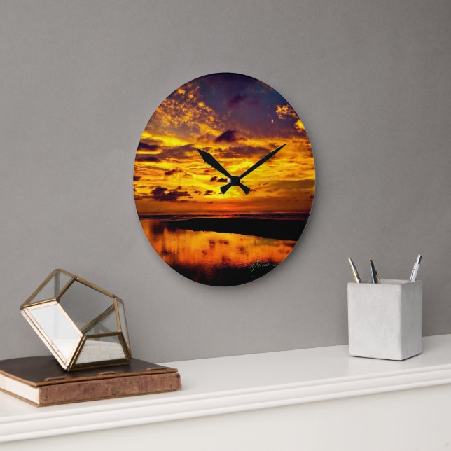 Round Shape Wall Clock (Office)