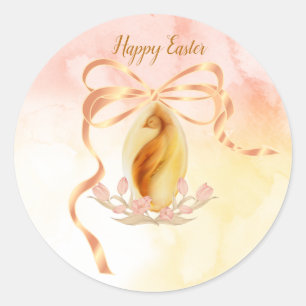 Round sticker