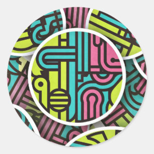 round sticker