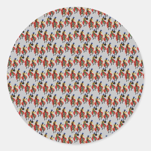 Round Sticker  (Front)