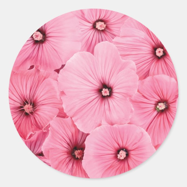 Round Sticker, Glossy, Large, HAPPY SEED WRAPPING Classic Round Sticker (Front)