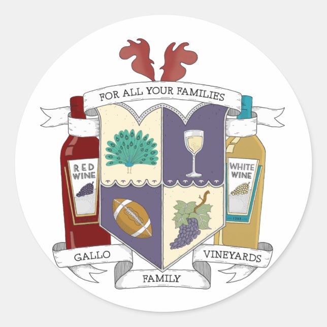 Round Sticker Sheet (Front)