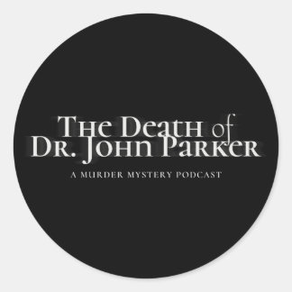 Round Stickers - Black