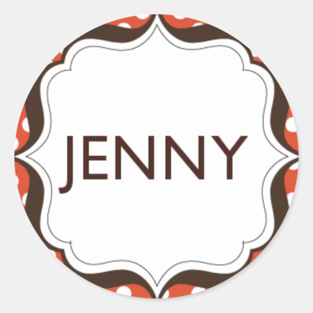 Round Stickers - full bleed (Front)