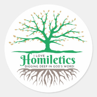 Round Stickers - Homiletics Tree