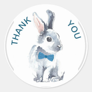 Round Stickers - Little Grey Rabbit