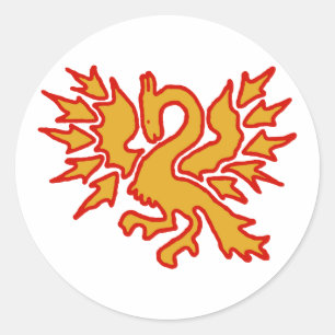Round Stickers - White