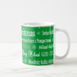 Round the World Christmas Coffee Mug