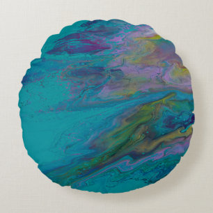 Round Throw Pillow
