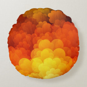 Round Throw Pillow