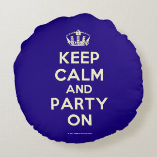 Round Throw Pillow