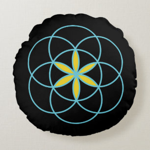 Round Throw Pillow
