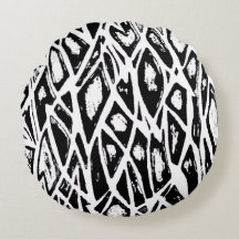 Round Throw Pillow