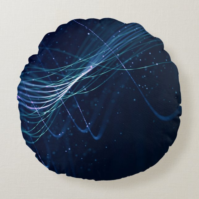 Round Throw Pillow (Front)
