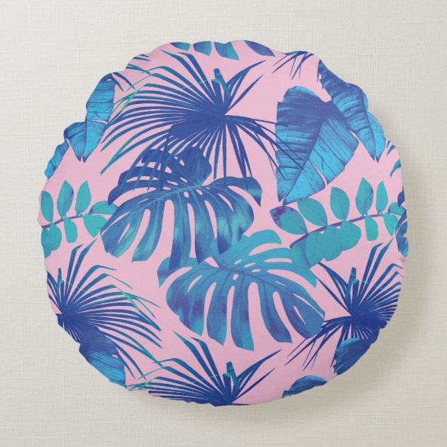 Round Throw Pillow (Front)