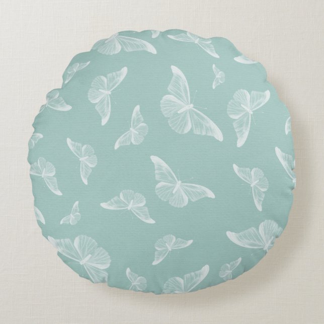 Round Throw Pillow (Front)