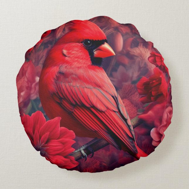  Round Throw Pillow (16") (Back)