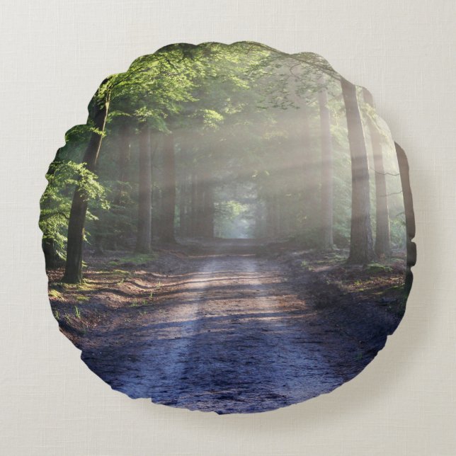 Round Throw Pillow (16") (Front)