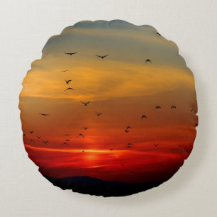 Round Throw Pillow (16")