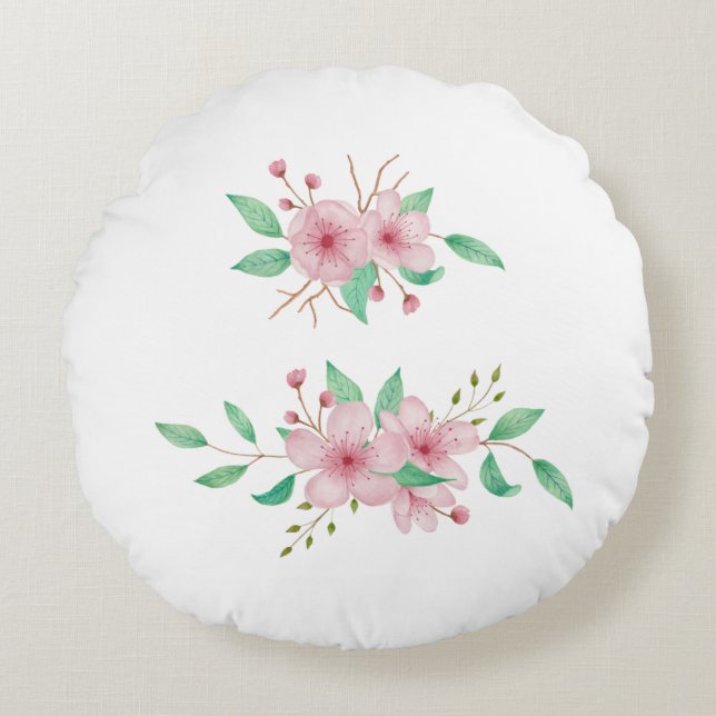 Round Throw Pillow (16") (Front)